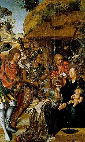 Vasco Fernandes The Adoration of the Magi Germany oil painting art